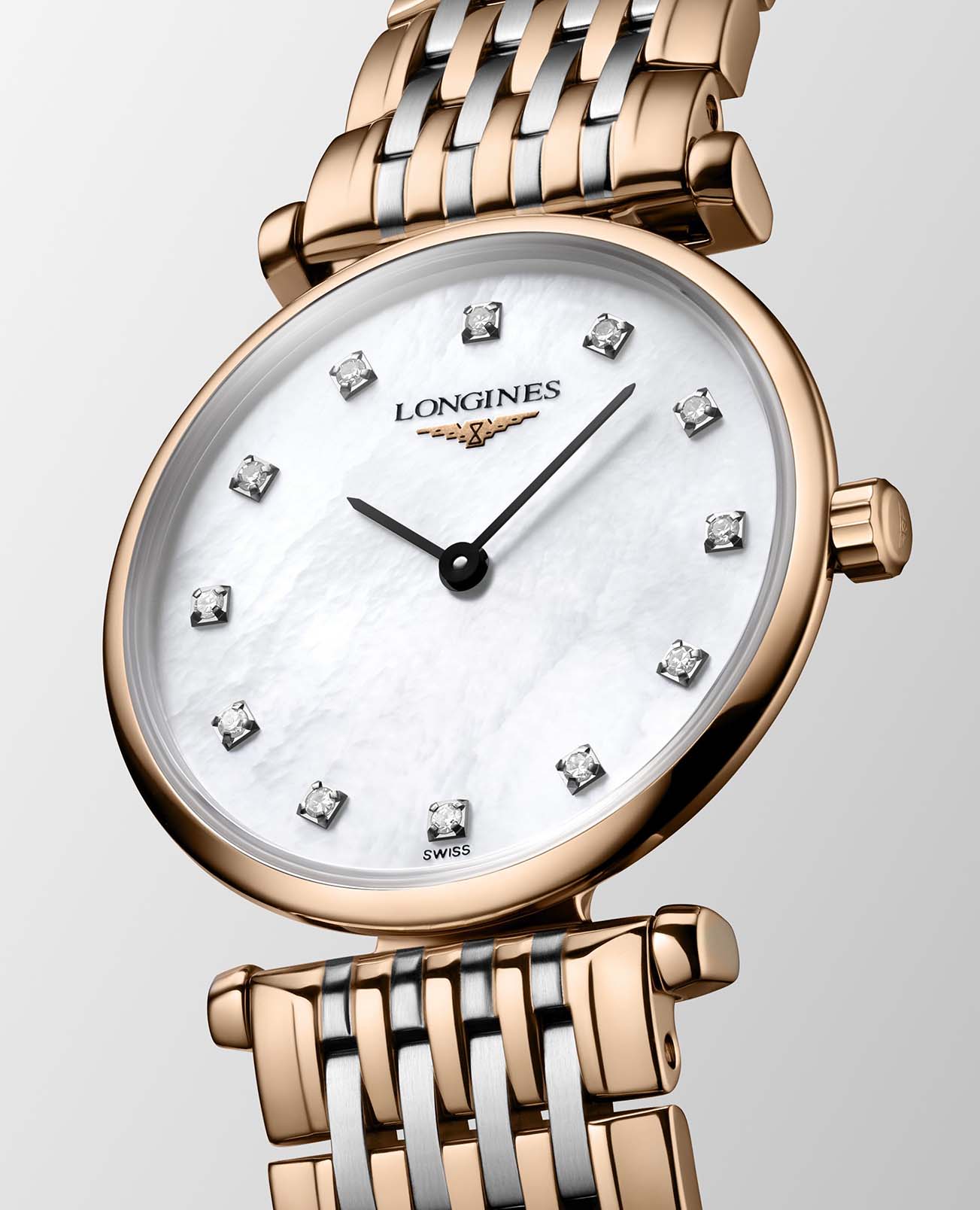 Оригинальные часы Longines Longines La Grande Classique L4.209.1.97.7 кварцевые калибр механизма l209 (на основе eta e03.001) общий вид